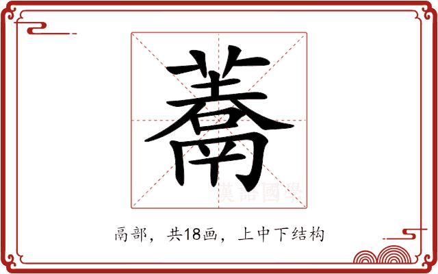 𩱀的部首