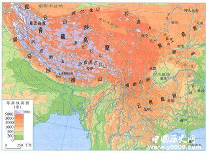 青藏高原是怎么形成的海拔几千米